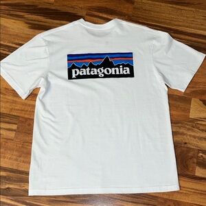 Patagonia Classic White Short Sleeve Tee